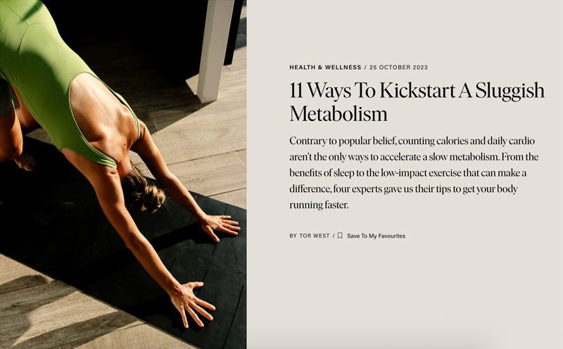 metabolism